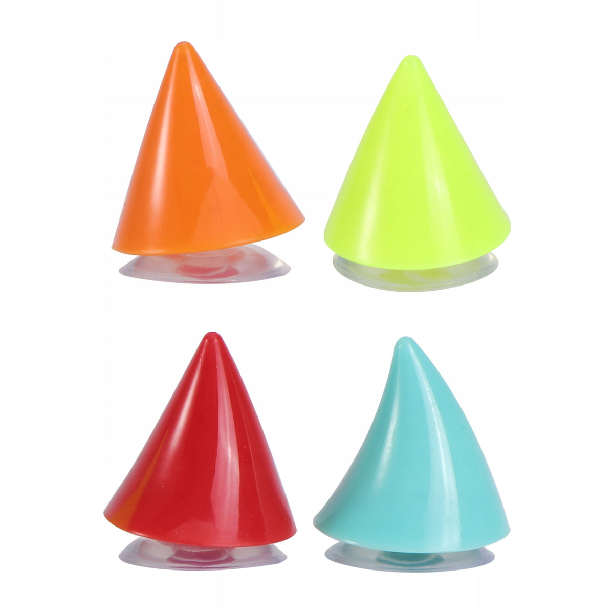 4Pcs Motorbike Helmet Horns Durable Suction Cup Accessories Manufacturer no brand