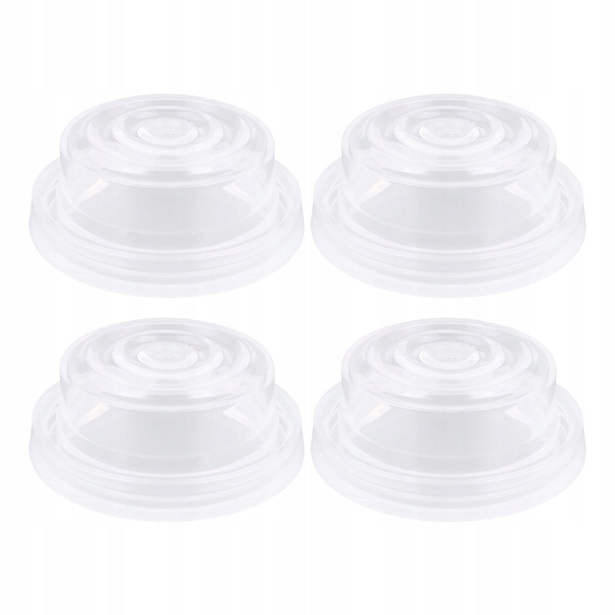 4Pcs Transparent Electric Silicone Breast Milk Pump for Moms Medical device yes