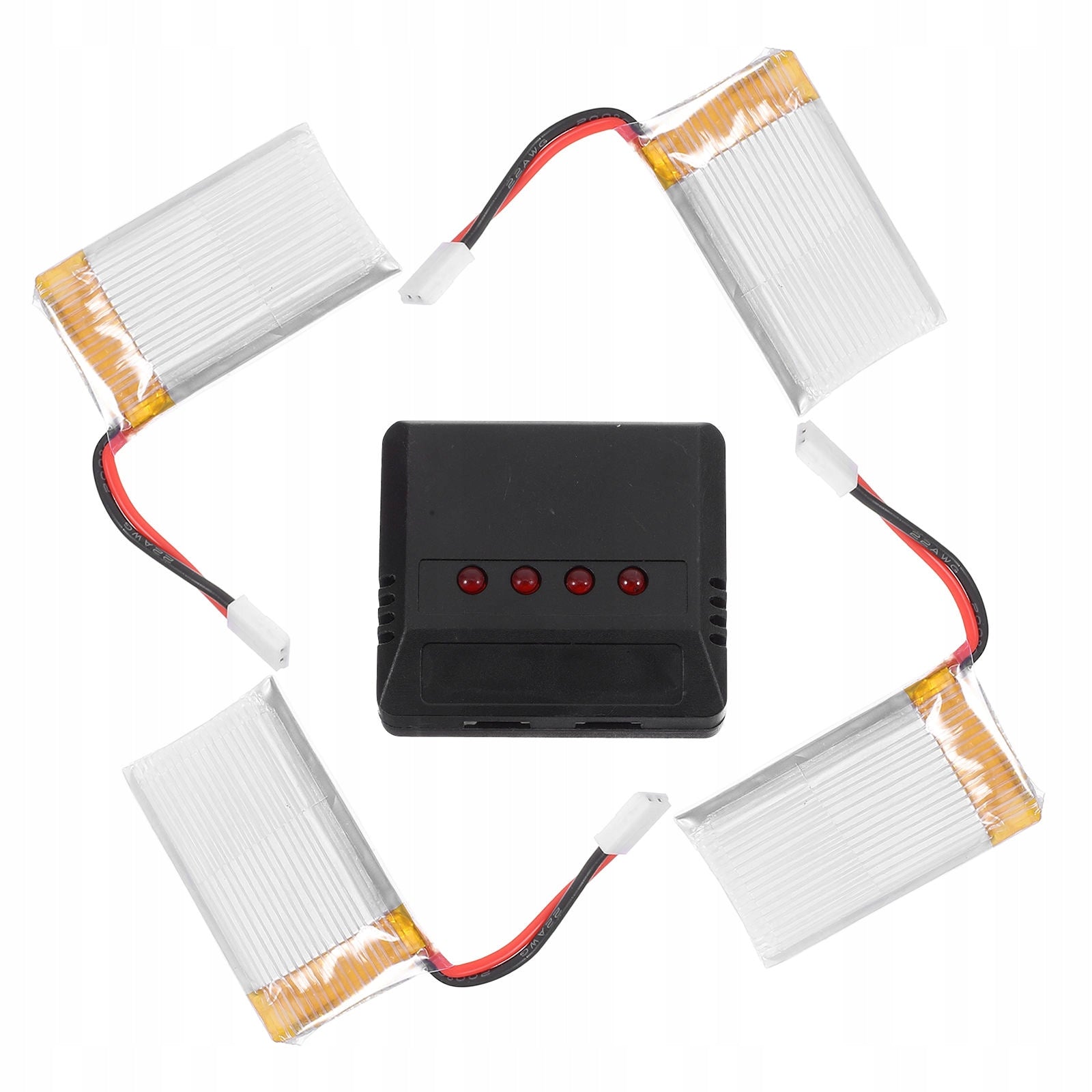 4SZT ŁADOWARKA I AKUMULATORY LIPO 3.7V 800MAH DO QUADCOPTERA Model 1696378250408