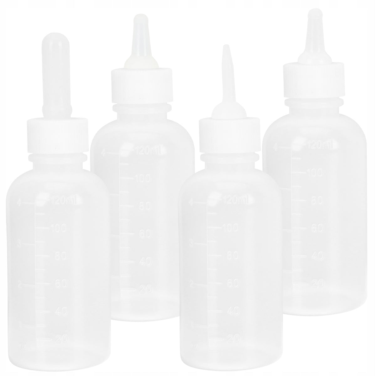 4SZT BUTELKI DLA SZCZENIĄT I KOCIĄT Z PLASTIKU