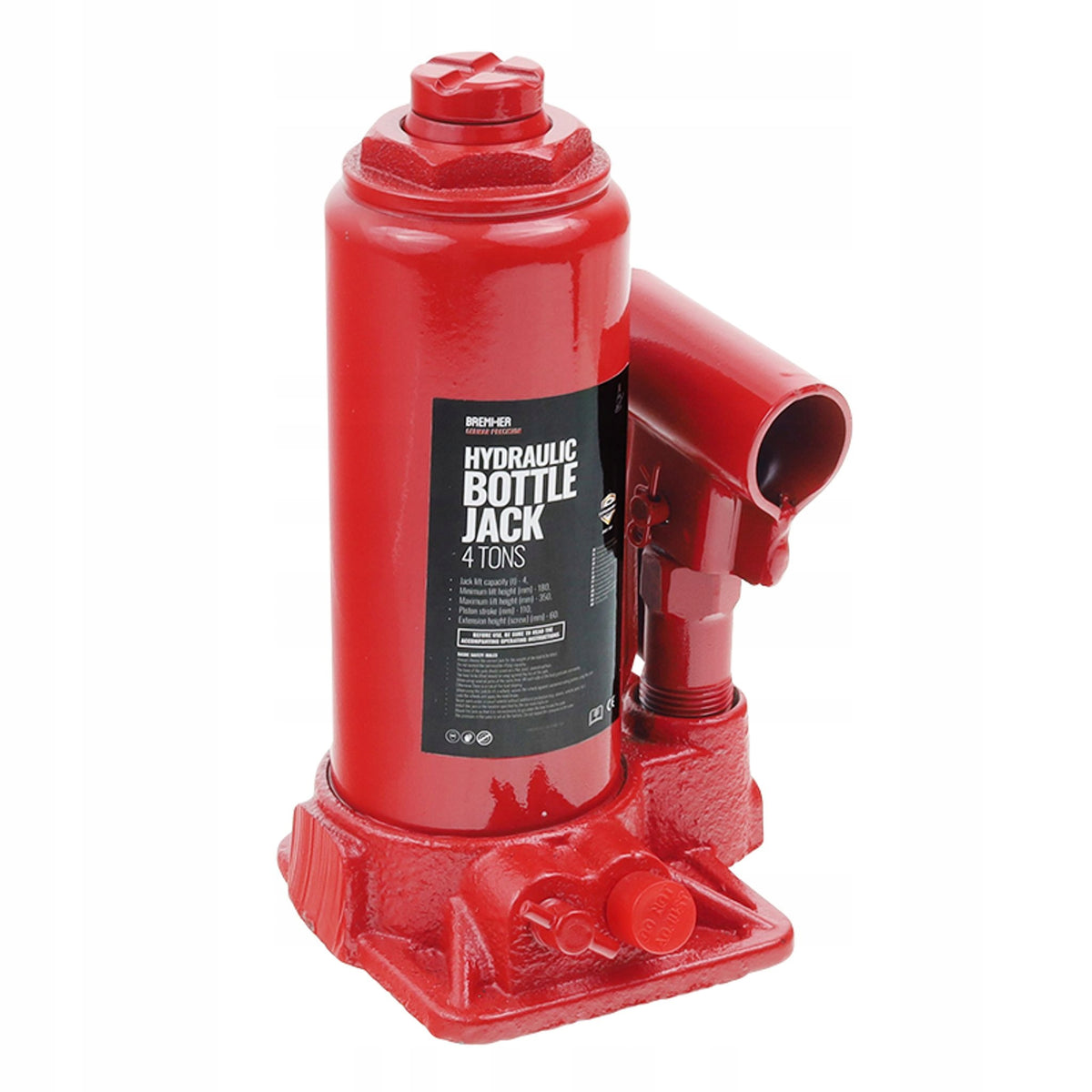 4T HYDRAULIC LIFT, 1-PISTON HM Product weight with unit packaging 11.7 kg