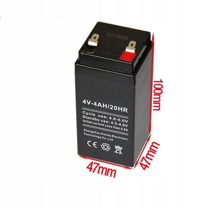 4V 4AH Gel BATTERY For Cash Register Weight Manufacturer code 2568 krispol_