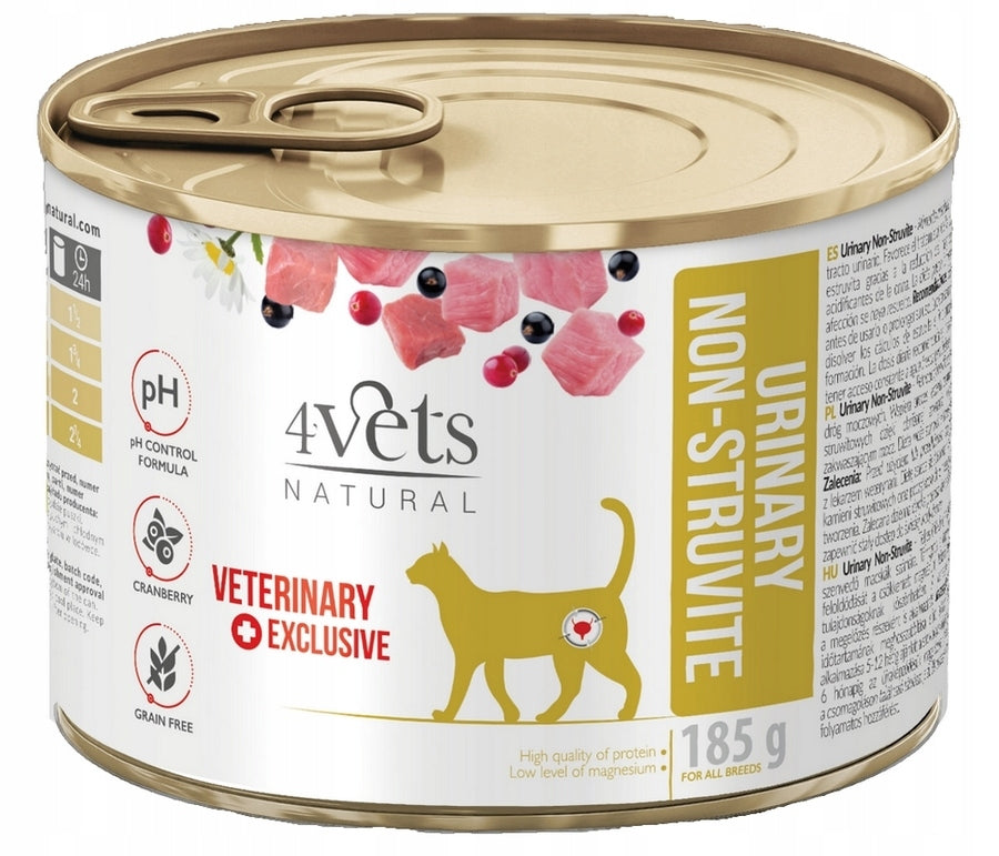 4VETS NATURAL URINARY CAN CAT 185G