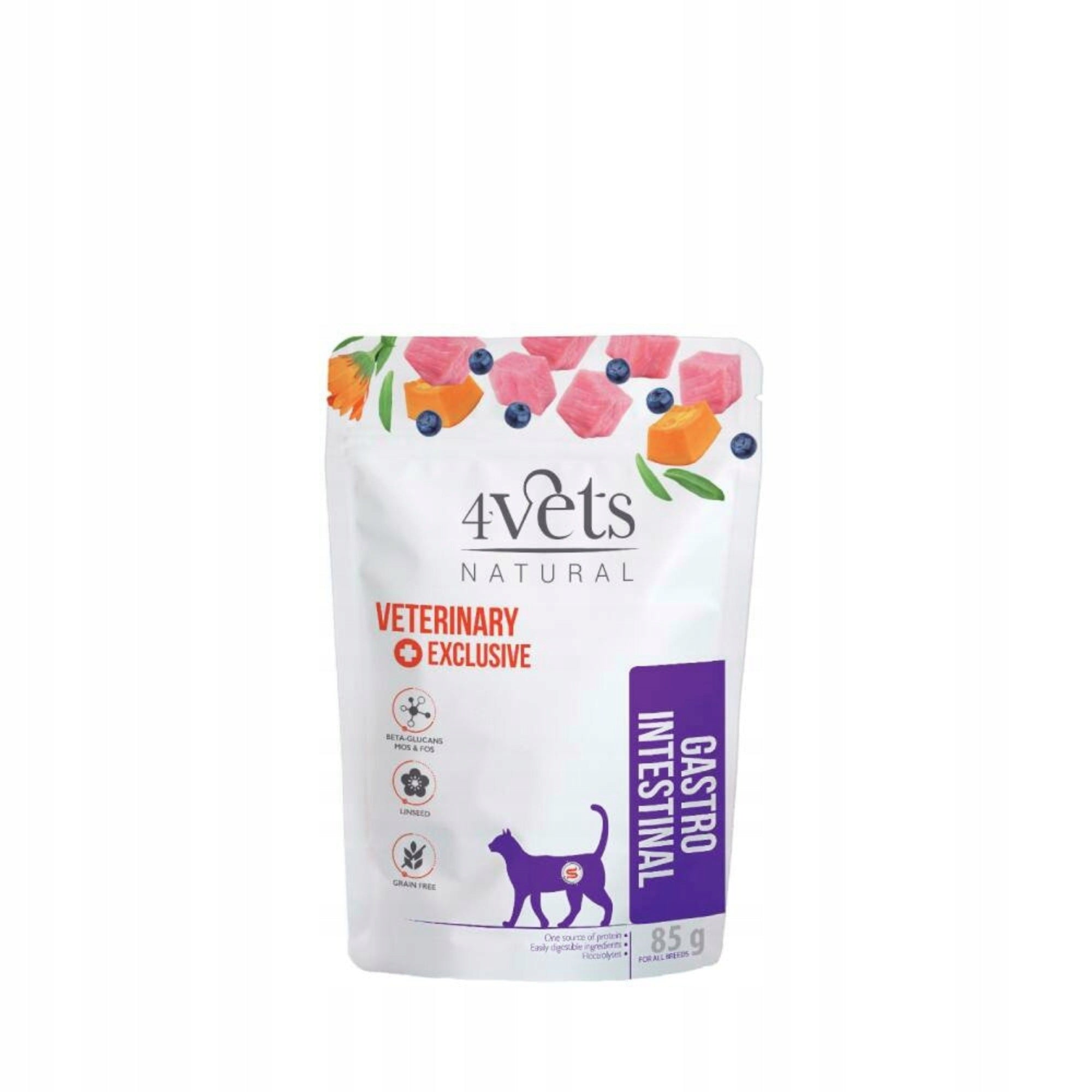 4Vets Natural Gastro Intestinal 85g for cat