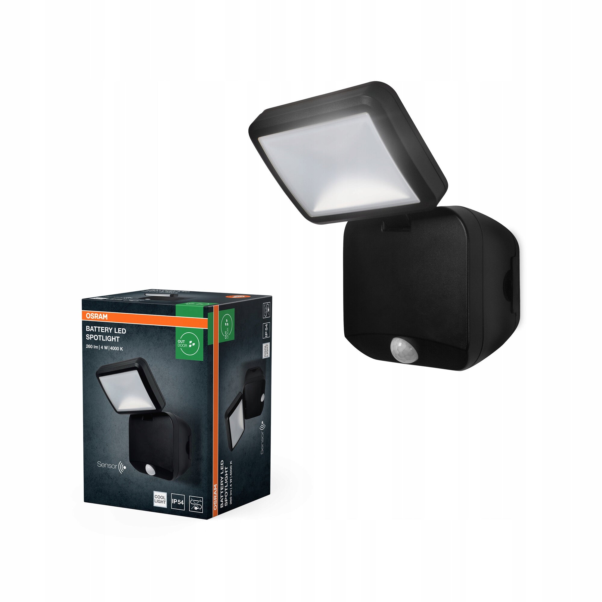4W BATTERY OPERATED LED LAMP MOTION SENSOR OSRAM LEDVANCE EAN (GTIN) 4099854497490