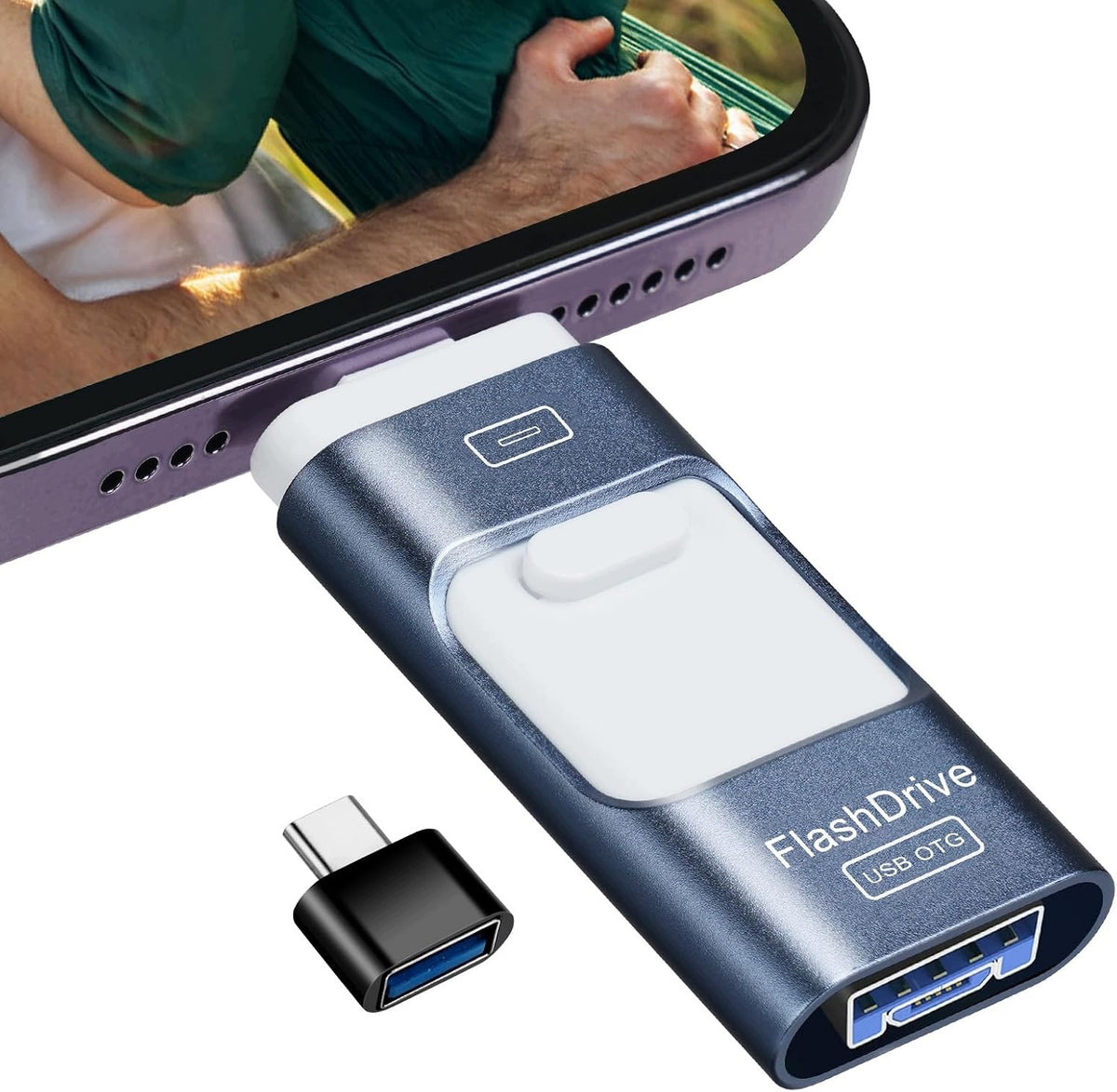 4W1 128GB 3.0 iOS ANDROID TYPE-C MICRO USB MEMORY