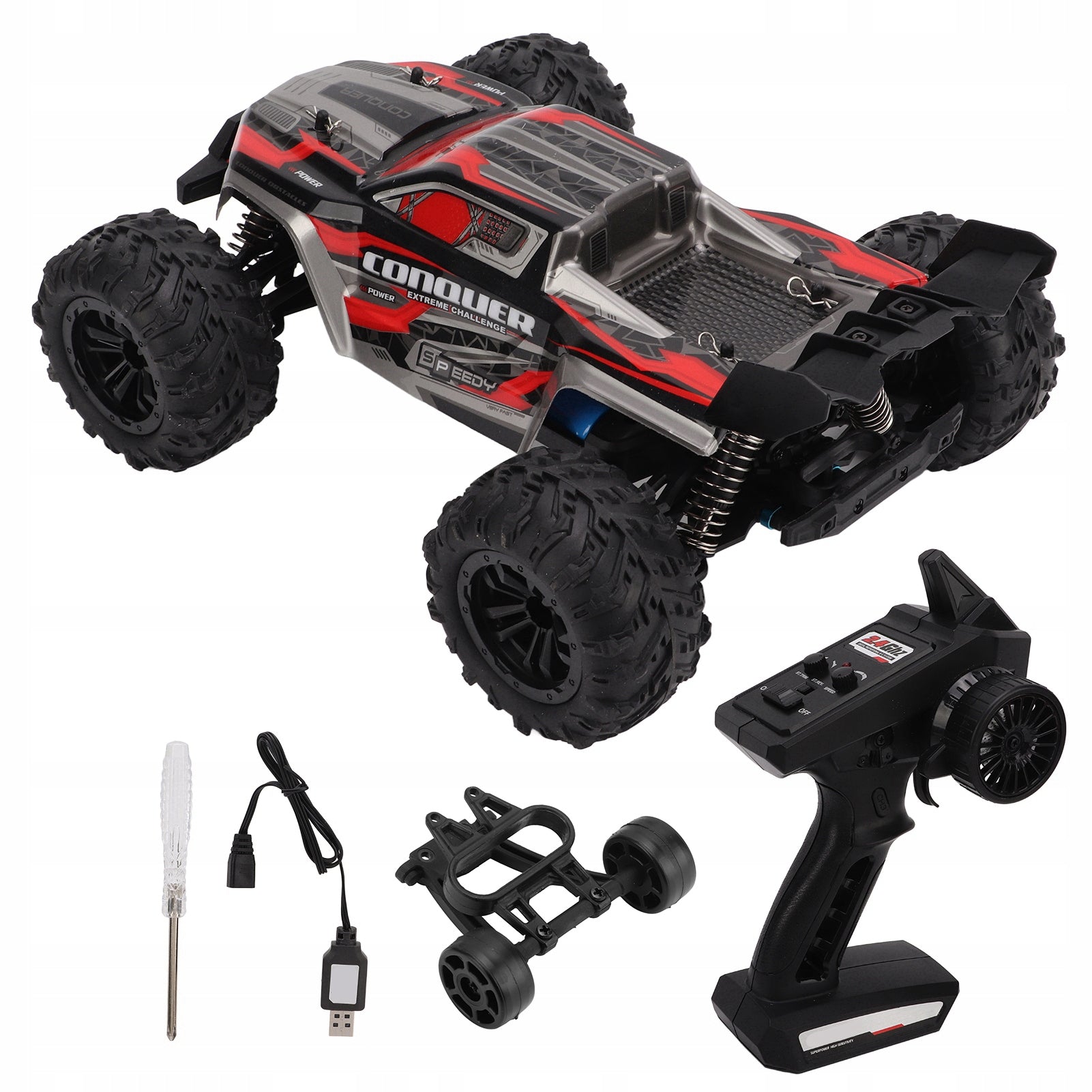 4WD 38km/h RC Model Car, High Speed 80m/262,5ft RC Distance Brand no brand