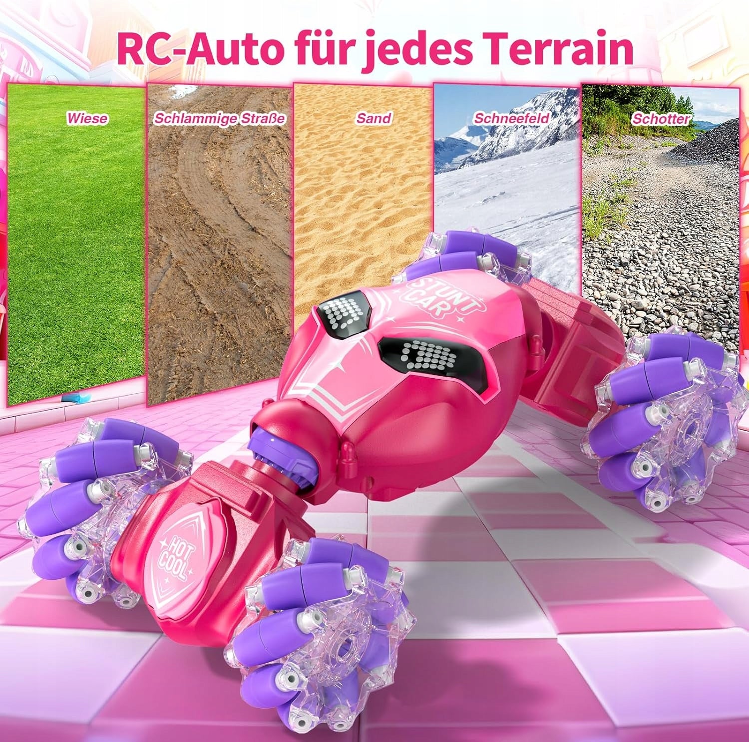 4WD Remote Controlled Car 360° Crawler Rotation Sundrad Brand no brand