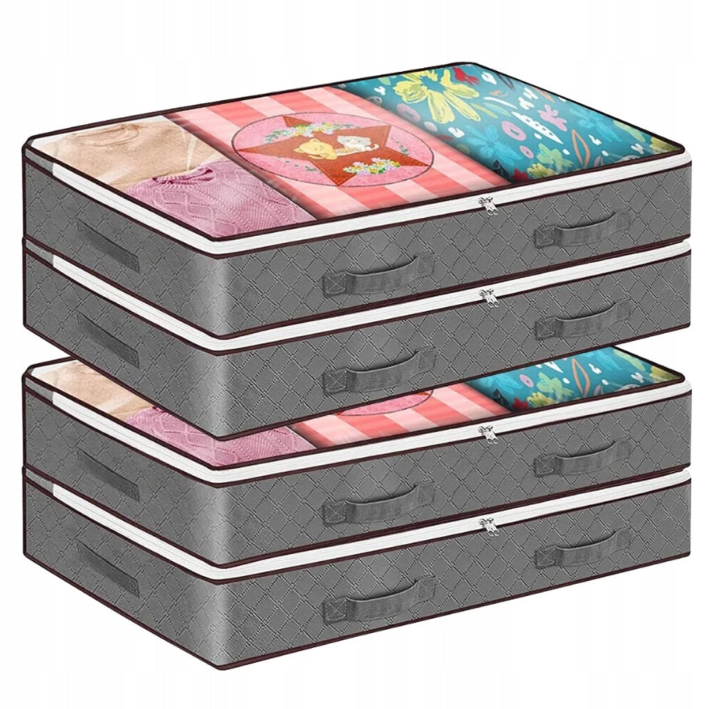 4X BED BAG FOR STORING CLOTHES BOXES ORGANIZER CONTAINERS 90L Manufacturer code 6902657490705