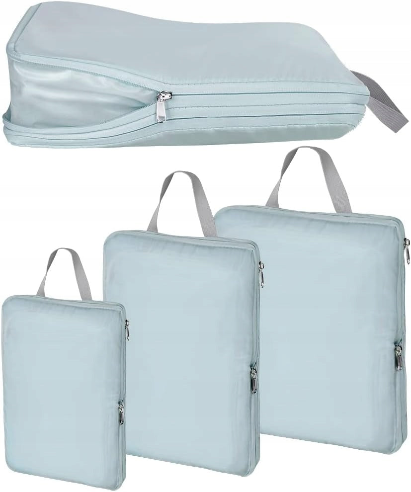 4X COMPRESSION BAG LUGGAGE PACKING CASE ORGANIZER TRAVEL SET CSZ