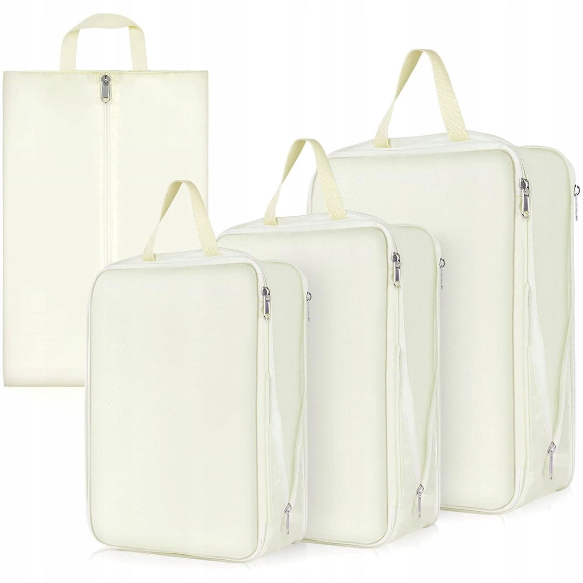 4X COMPRESSION BAG ORGANIZER FOR LUGGAGE PACKING SUITCASE FOR TRAVEL SET