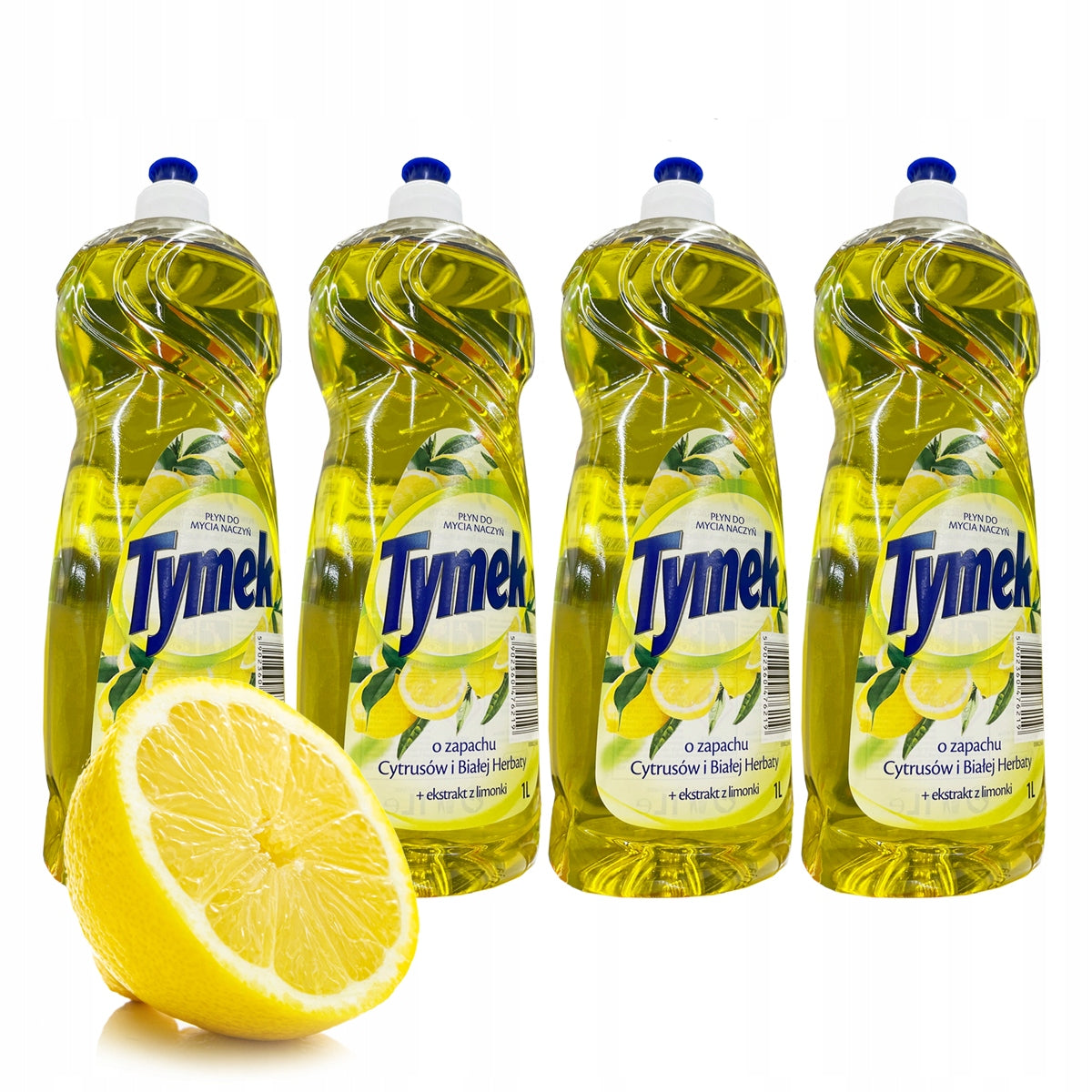 4X DISHWASHING LIQUID THYME LEMON WHITE LIME TEA = 4L