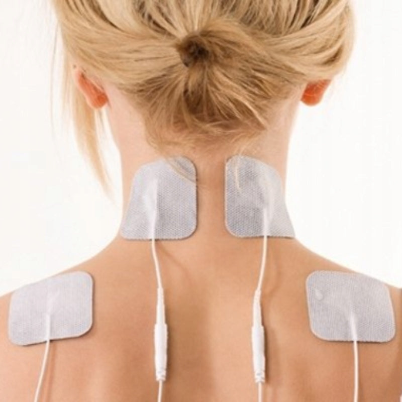 4X GEL ELECTRODES FOR ELECTROSTIMULATOR GEL ELECTRODE TENS EMS PIN2 Packaging status original