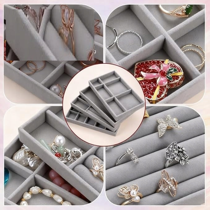4X JEWELRY ORGANIZER CARTRIDGE FOR CABINET DRAWER STORAGE Manufacturer code B0FJ2DFW7C