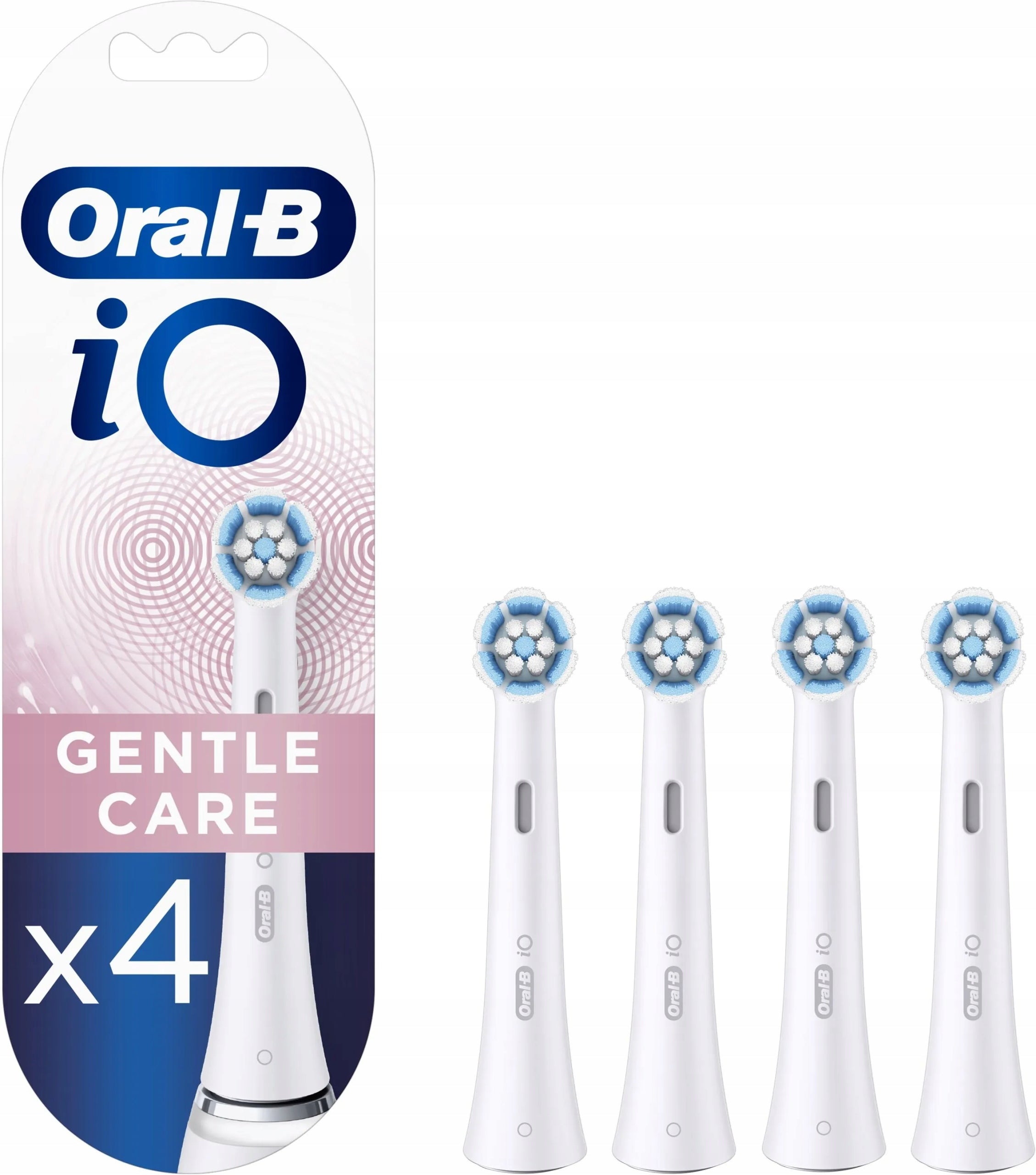 4X Magnetic Brush Tip Oral-b iO Gentle Care White