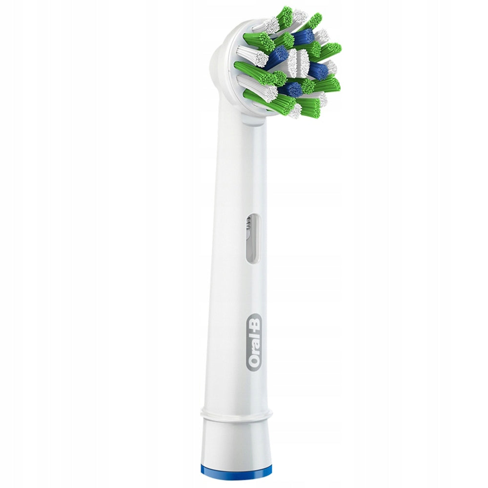 4X ORAL B CROSS TIPS WHITE ORIGINAL FOR ELECTRIC TOOTHBRUSH Manufacturer code Precision Cross Action 3D White Sensi