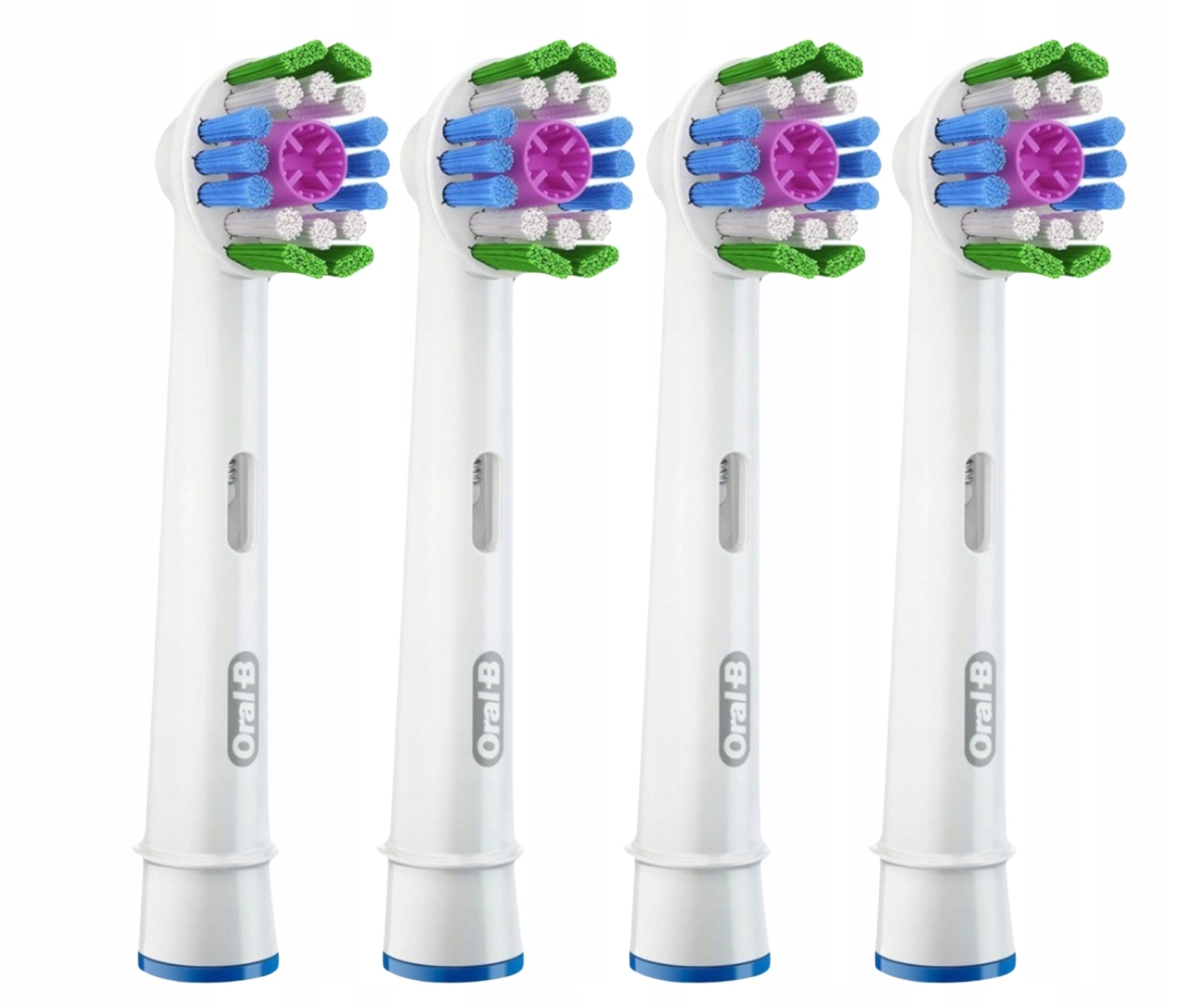 4X ORIGINAL BRAUN TIPS ORAL-B EB18 3D WHITE MAXIMIZER WHITENING Manufacturer code 720986111