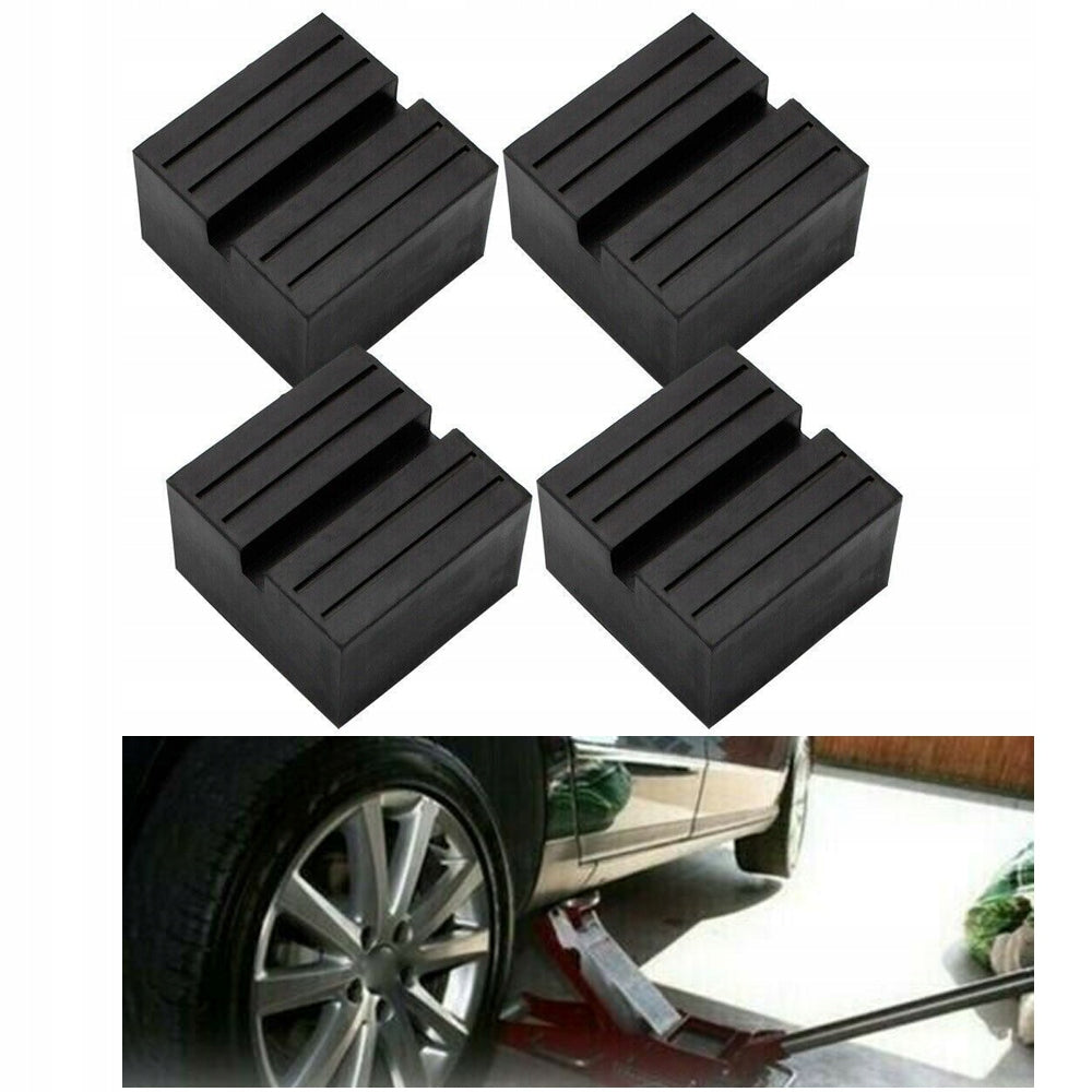 4X RUBBER PAD BRICK RUBBER CUBE FOR PLATE LIFTERS