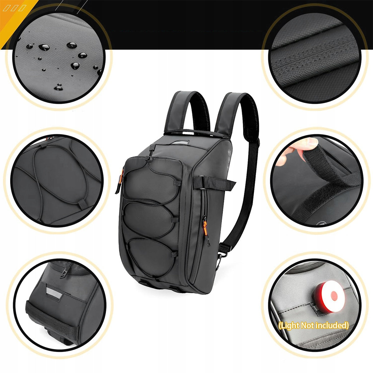 4in1 BICYCLE POUCH Phone Holder, Bicycle Bag WATERPROOF PREMIUM Dominant material other