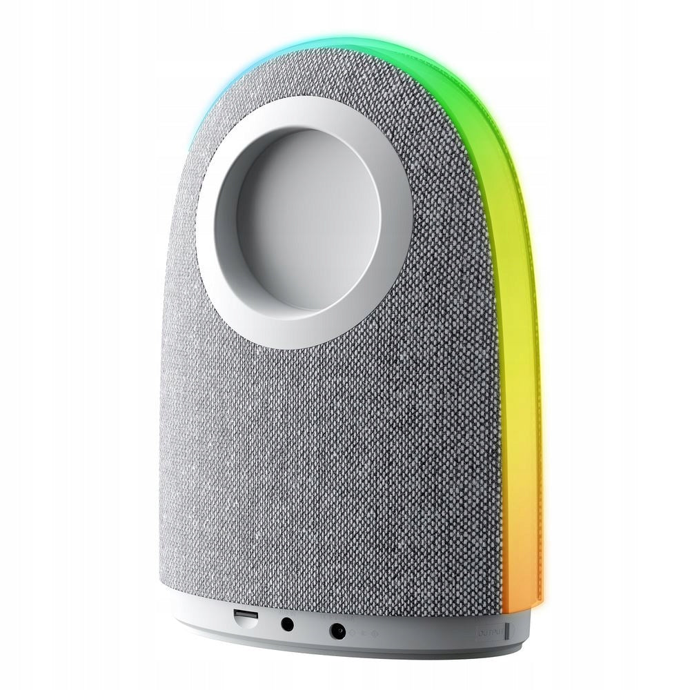 4in1 Bluetooth speaker Clock Radio Watch 25W Home Speaker (Upgrade) White Batteries included yes