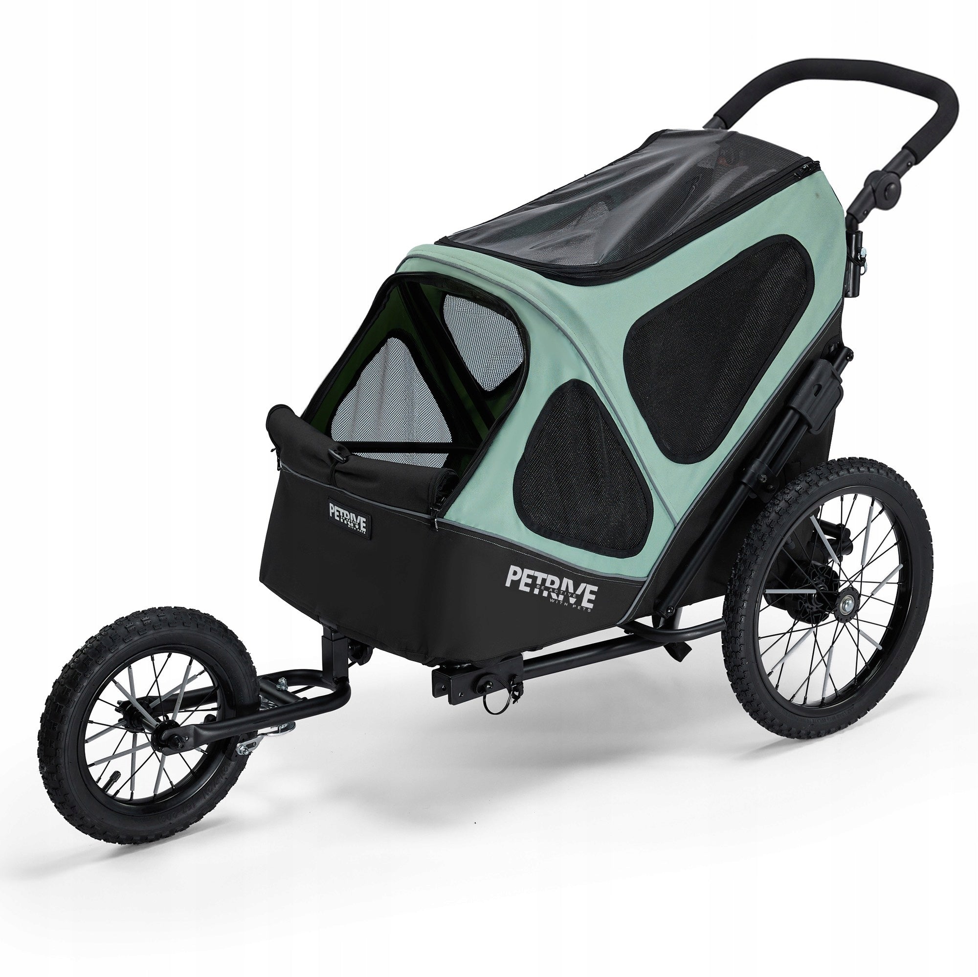 4in1 Dog Bicycle Trailer Trolley Large Transporter Up to 30kg PETRIVE Packaging status original