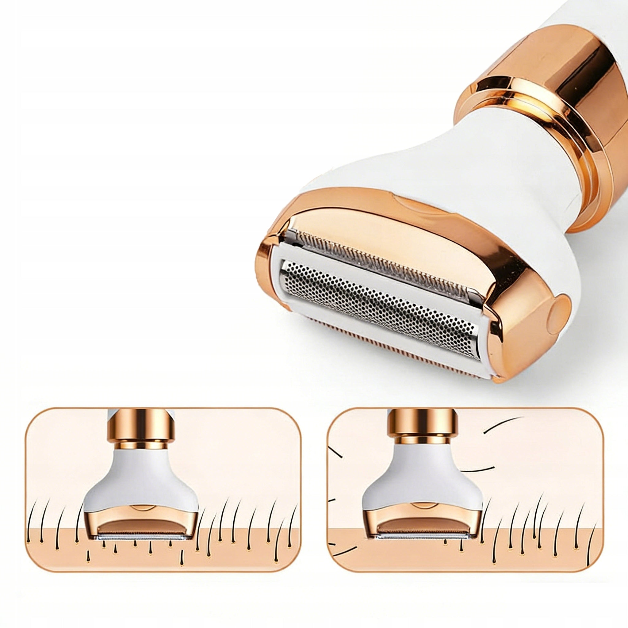 4in1 Women's Epilator Shaver for Women for Bikini Legs Pach Waterproof USB Brand no brand