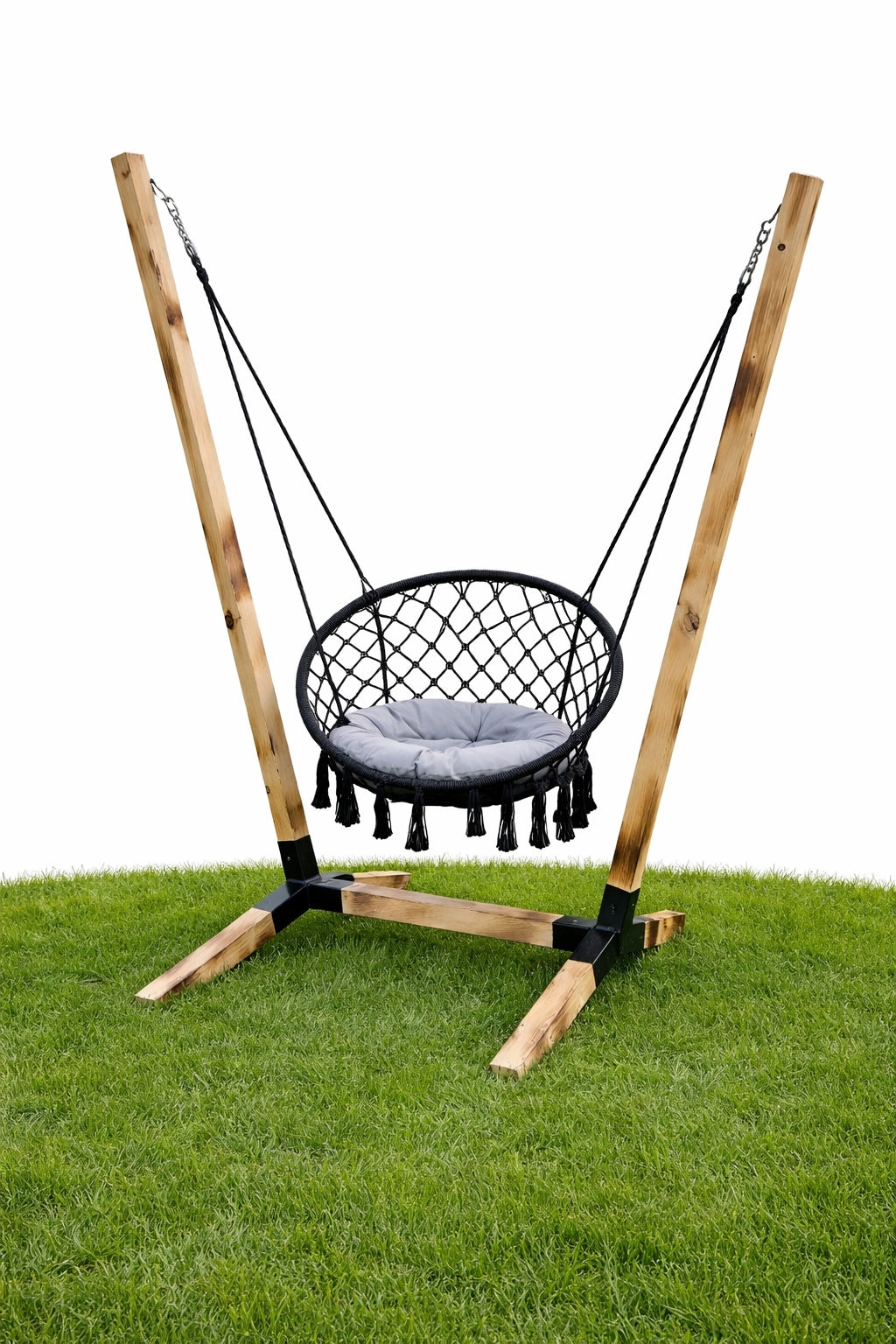 4in1 swing frame for garden plot 220KG STORK CHILDREN HAMMOCK KOKON