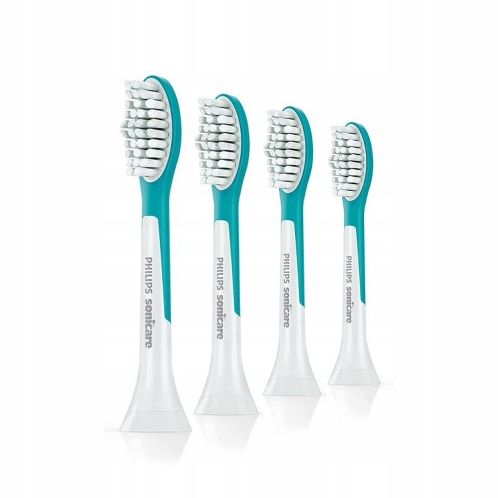 4pcs Replacement Brush Heads for Philips Sonicare For Kids 7+ Children's Toothbrush HX6044 Manufacturer code 6931481904478