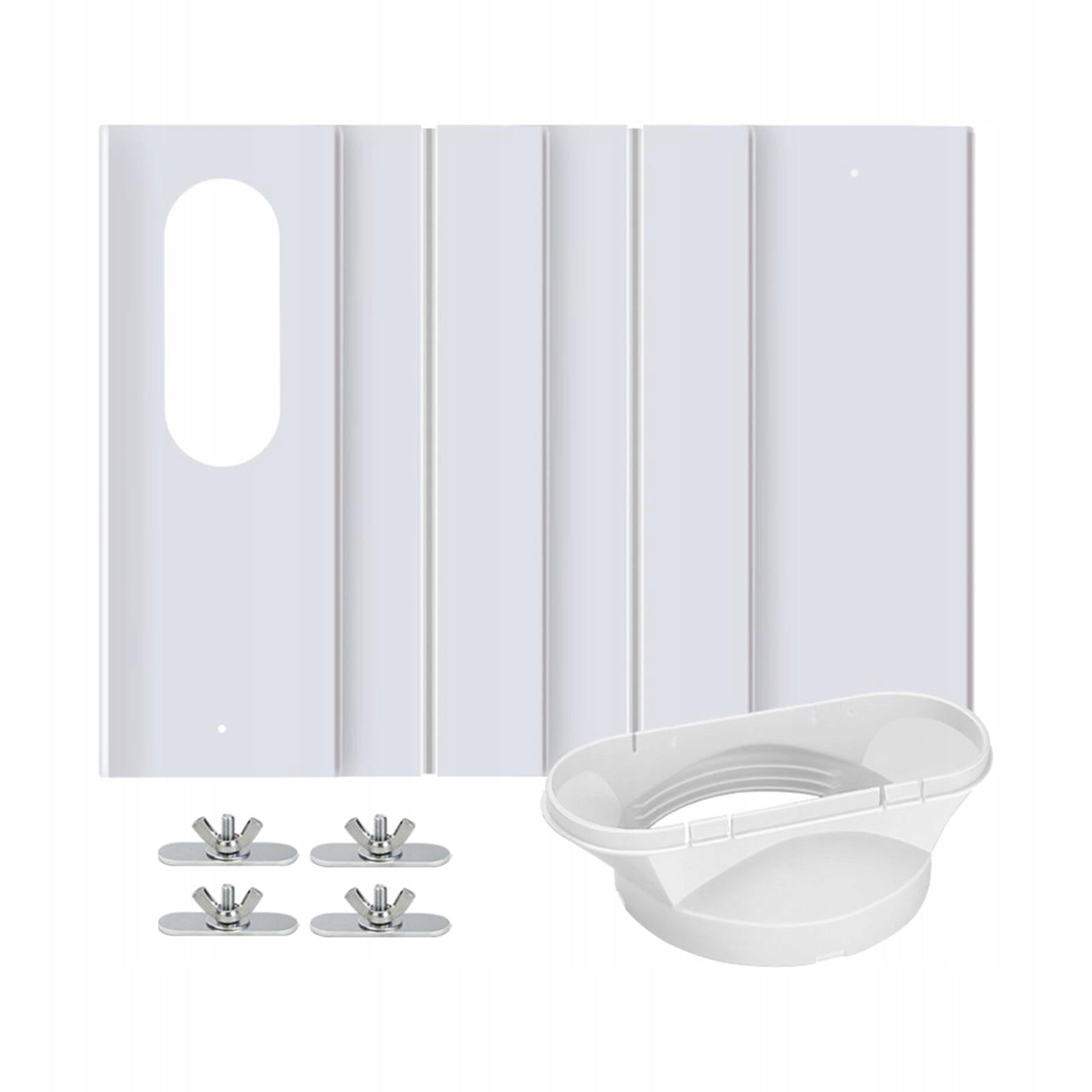 4pcs/set Portable Air Conditioner Window Kit with Je Connector Panel Brand no brand