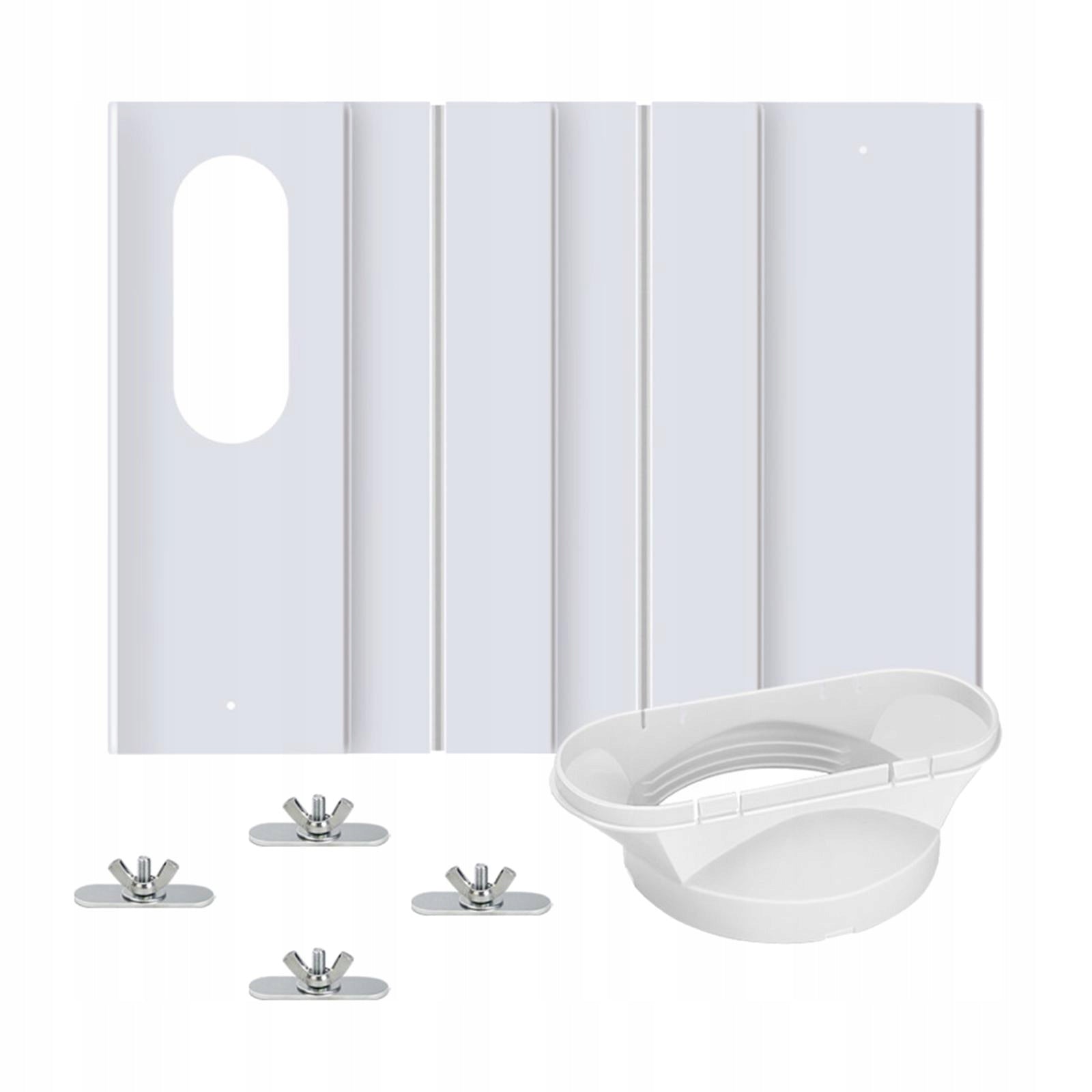 4pcs/set Portable Air Conditioner Window Kit with Je Connector Panel