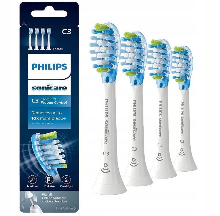 4st tips PHlLlPS sonicare Heads Plaque Defence C3 Premium HX9044