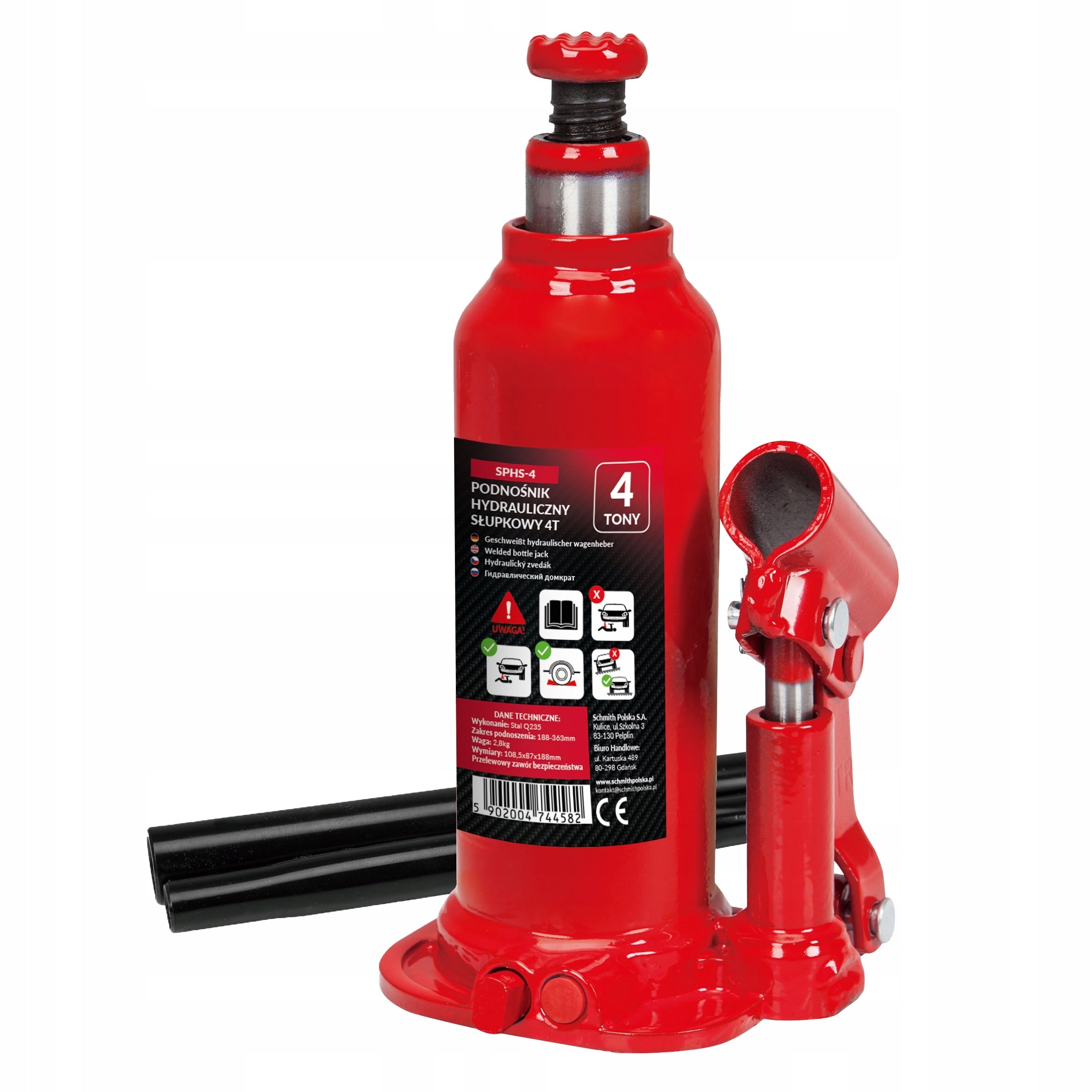 4t Hydraulic Bollard Lift
