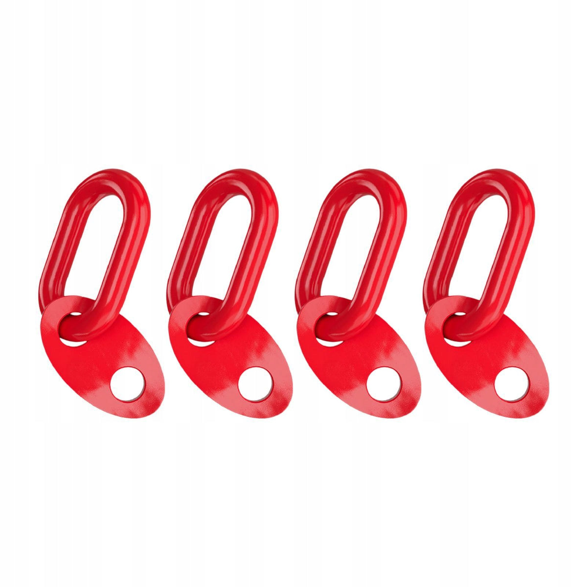4x 7100 Engine Lifting Bracket 5500 lb Capacity Professional for Engine Red