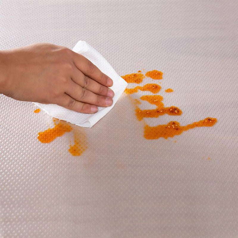 4x ANTIBACTERIAL FRIDGE MAT SHELF BACKING Product width 30 cm