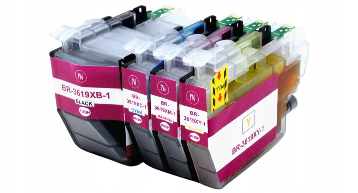 4x BROTHER LC3619 XL MFC-J2330DW Printer Ink Brother LC3619XL Packaging status original