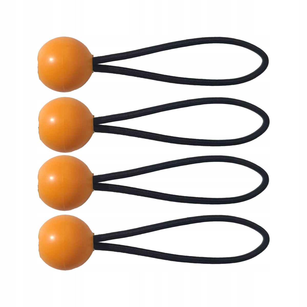 4x Bungee Cords Tie Down Straps Elastic Rope Multipurpose Accessories 25cm Packaging status no packaging