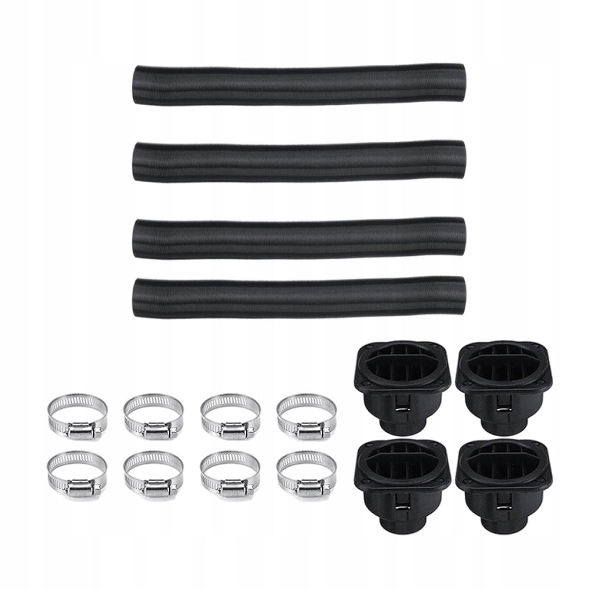 4x Car Heating Pipe Wire Accessories, Set