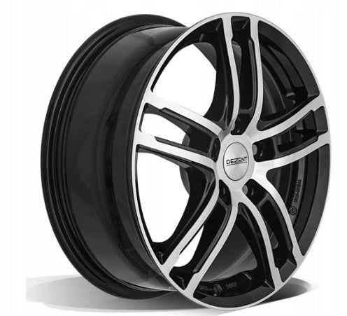 Dezent Tz Schwarz/polierte Lippe 6.5R16 4X108/15 65.1 