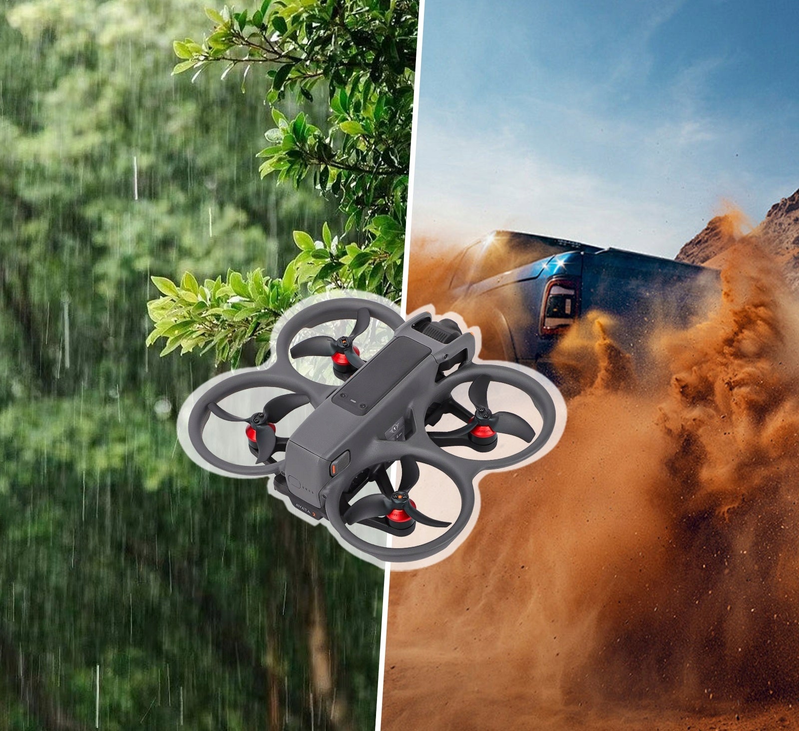4x Engine Protection for DJI AVATA 2 Drone Batteries included no