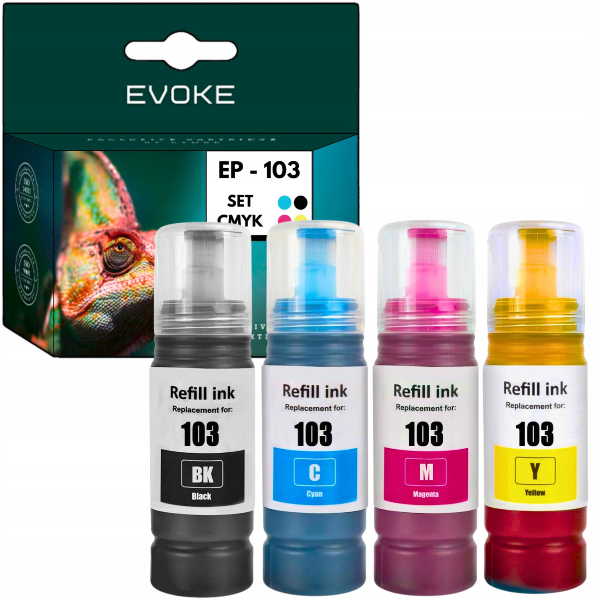 4x Epson 103 Printer Ink | Black + Color Set
