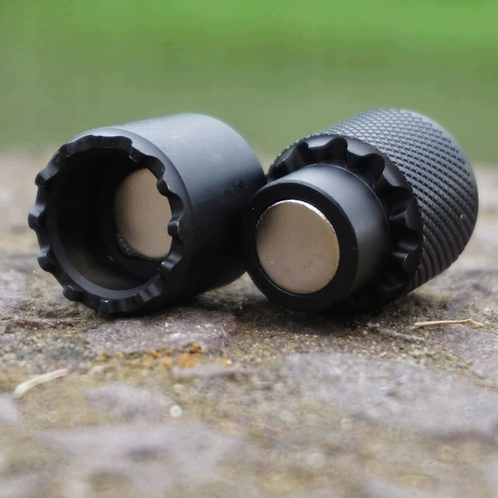 4x Fishing Quick Coupler Adapter for Bite Indicator 3/8" Aluminium Packaging status original