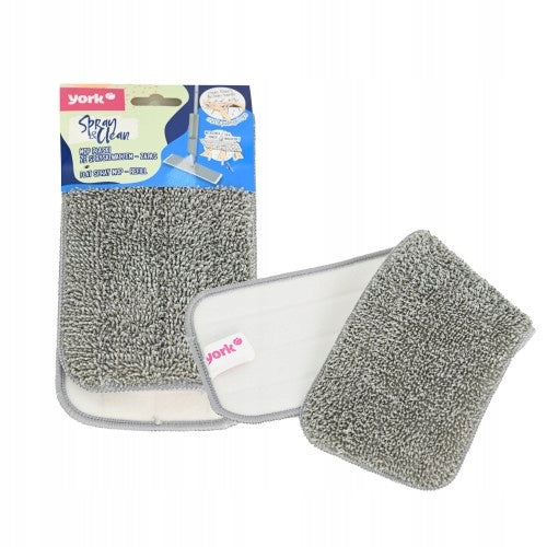 4x Flat Mop Spare Cartridge with Spray & Clean Sprayer with Velcro Packaging status original