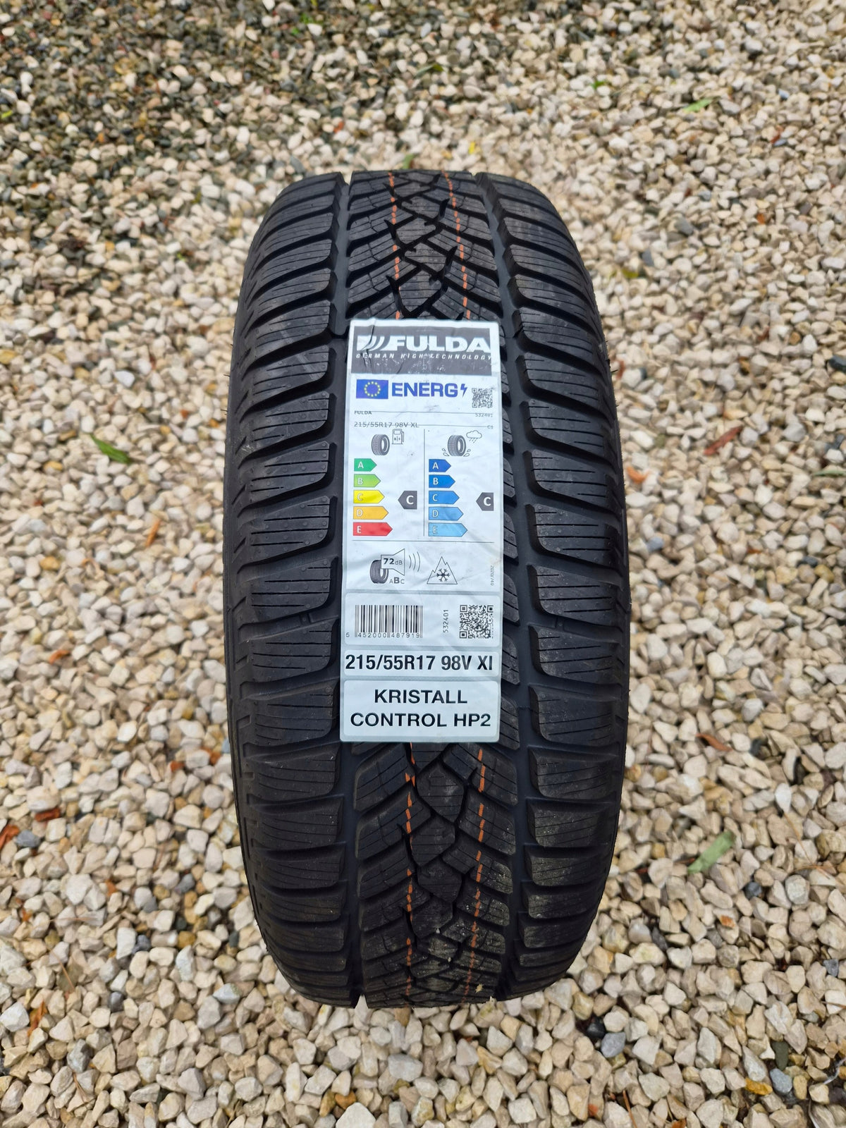 4x Fulda Kristall Control HP2 215/55R17 98 V grip on Number of tires offered set of 4 pcs.
