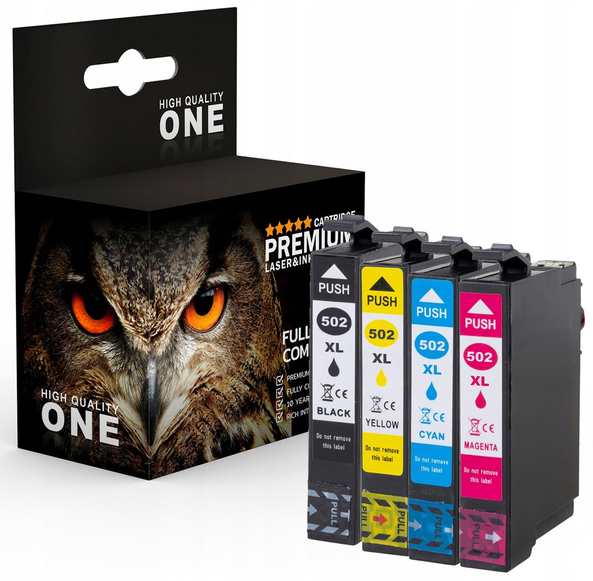 4x INK FOR EPSON 502 XL XP5100 XP5150 WF2800DWF