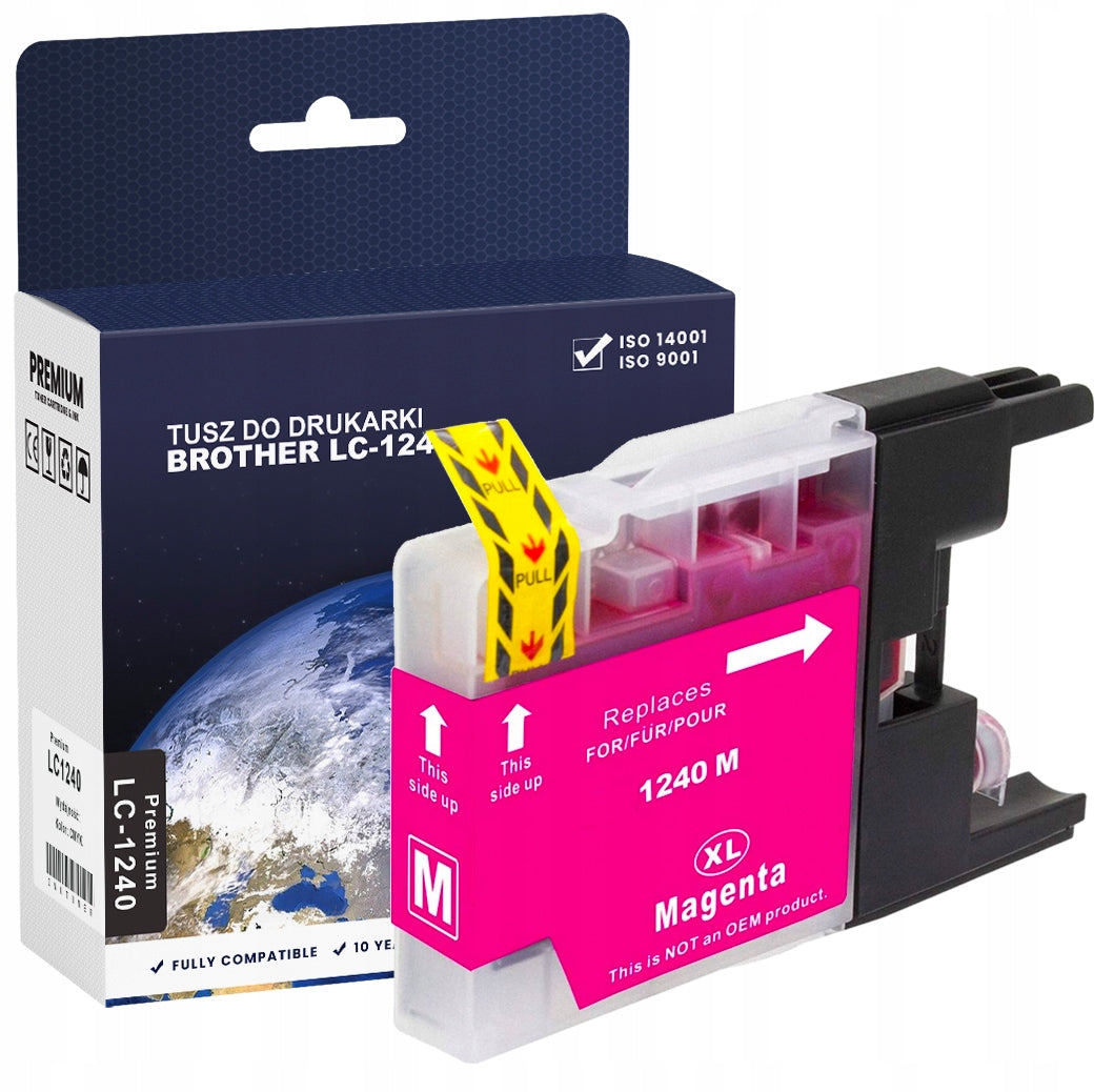 4x INK LC1240 FOR BROTHER DCP-J525W DCP-J725DW Manufacturer Raptor