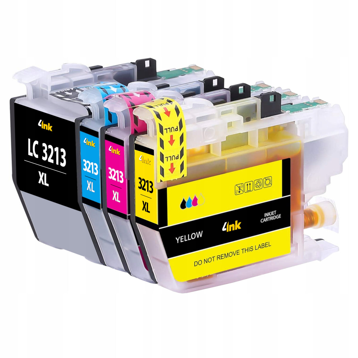 4x INK LC3213 FOR BROTHER DCP-J572DW DCP-J774DW XL