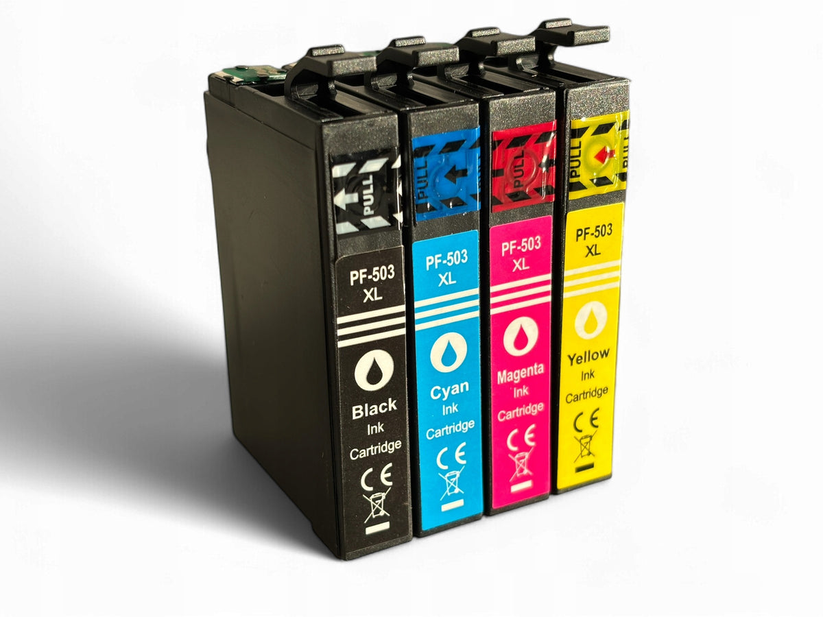 4x INK cartridge for EPSON 503 XL XP-5200 XP-5205 WF-2960DWF WF-2965DWF PF
