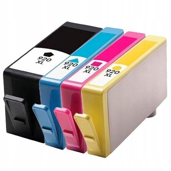 4x INKS FOR HP OFFICEJET 920 6500A 7500A PRINTER
