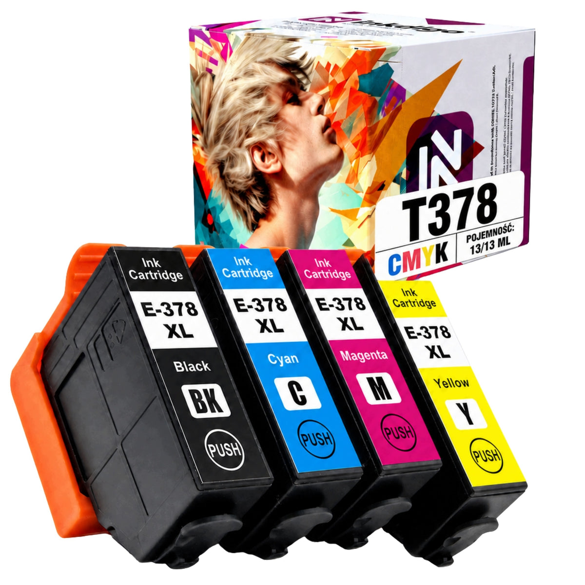 4x Ink for Epson XP8500 XP8505 XP15000 T378 Set