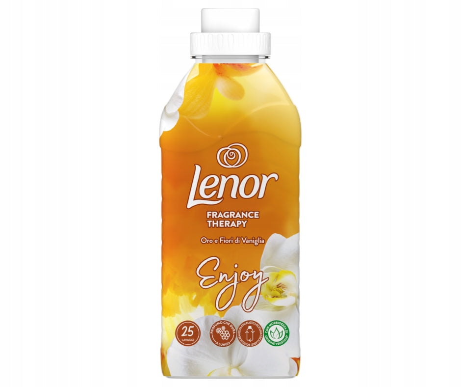 4x Lenor Vanilla Softener 525 ml 25 washes